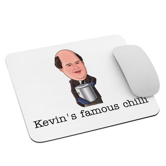 "kevin's famous chilli" mouse pad