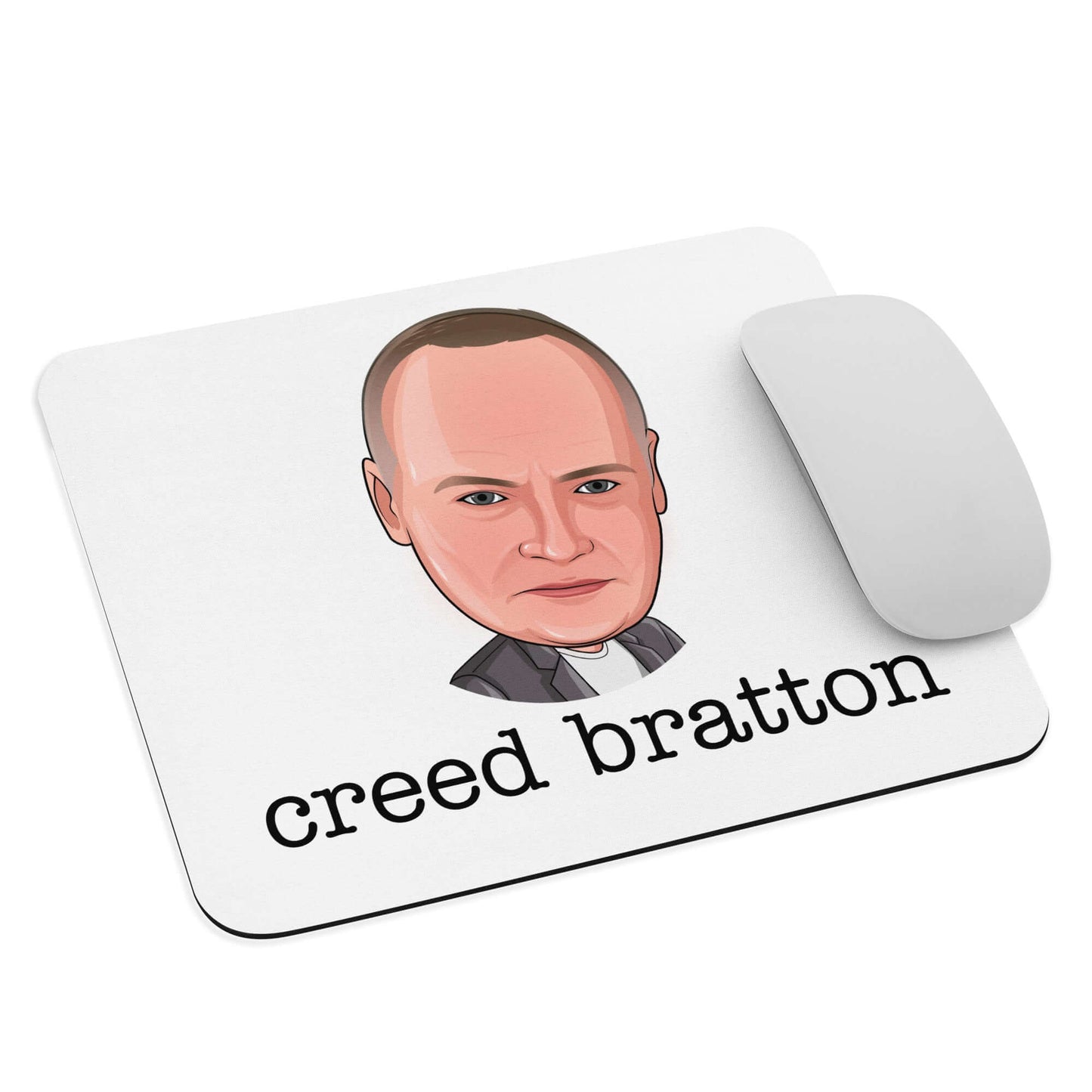 "creed bratton" mouse pad