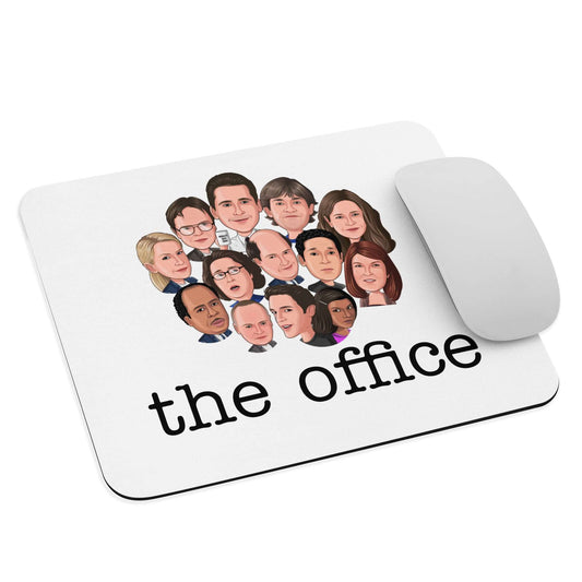 "the office cast" mouse pad