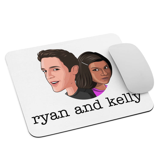 "Ryan and Kelly" Mouse pad