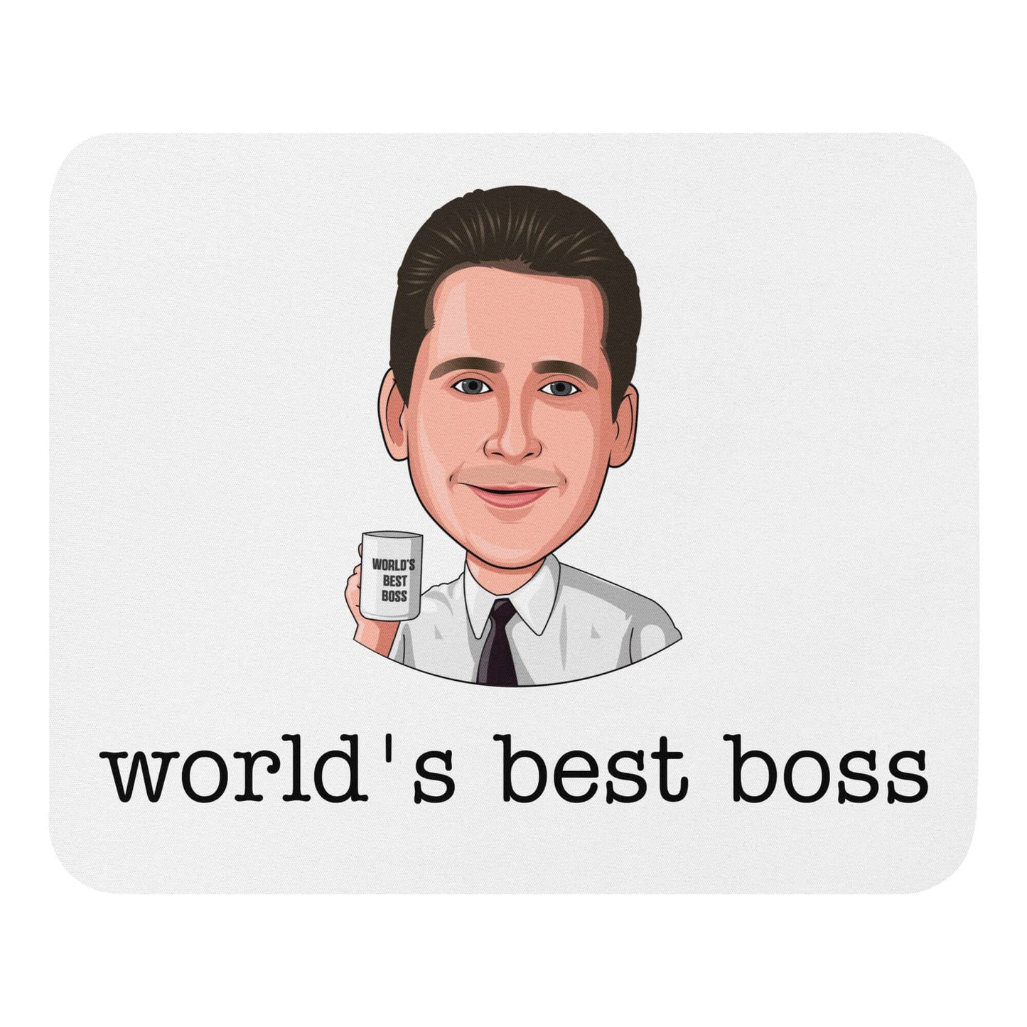 "world's best boss" mouse pad