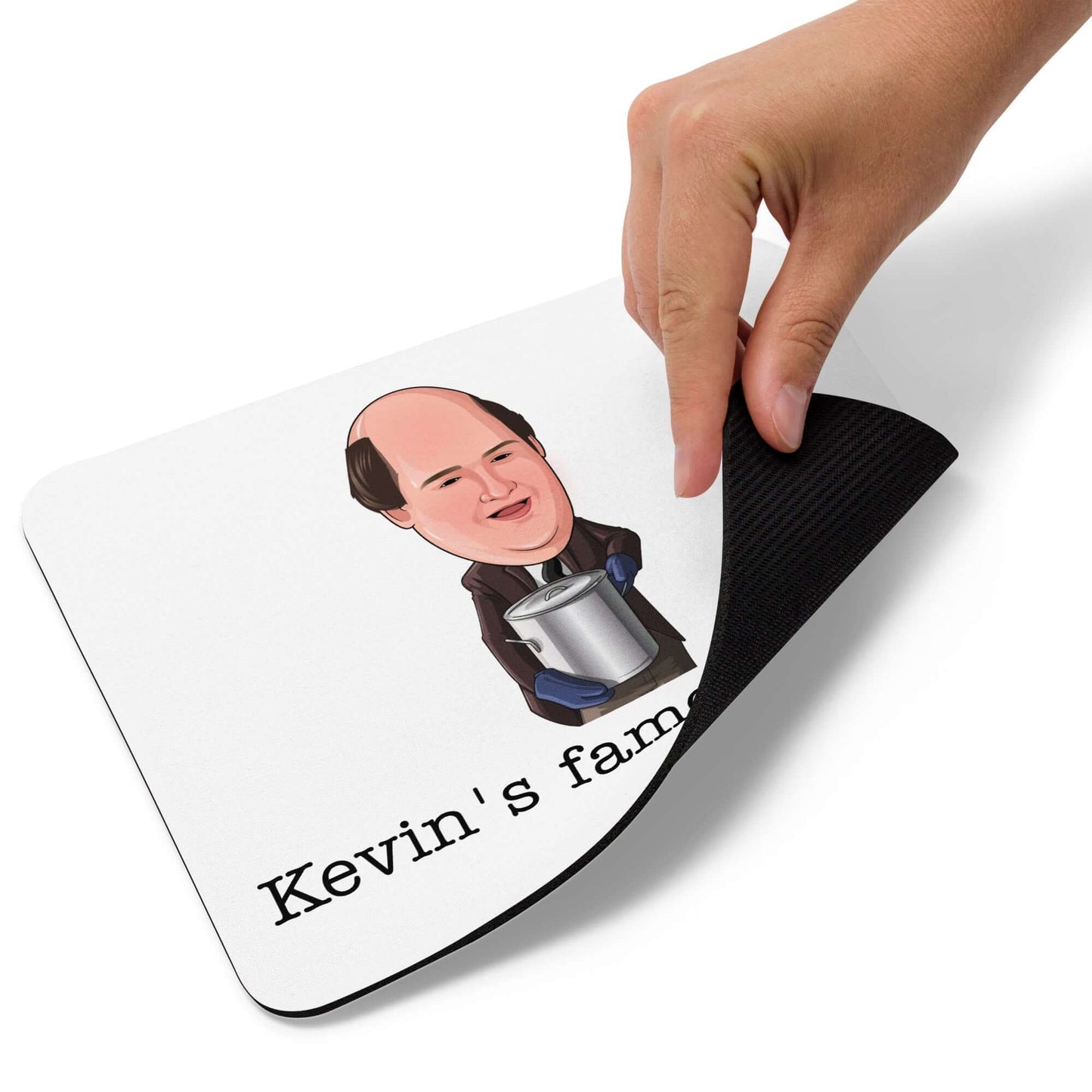 "kevin's famous chilli" mouse pad