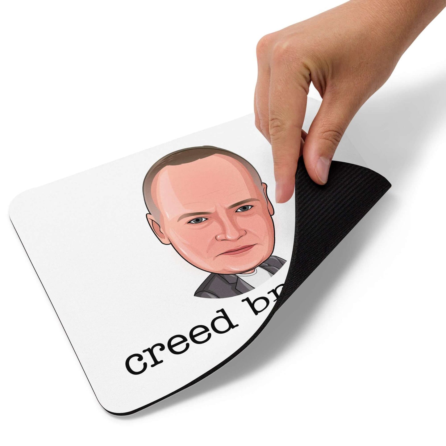 "creed bratton" mouse pad