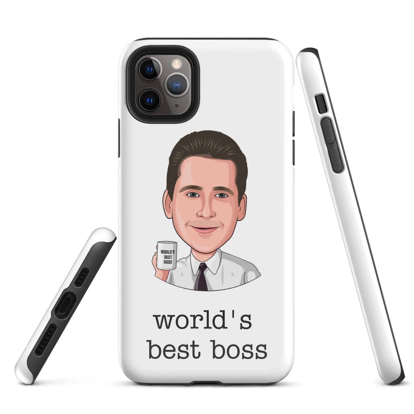 "world's best boss" iPhone case