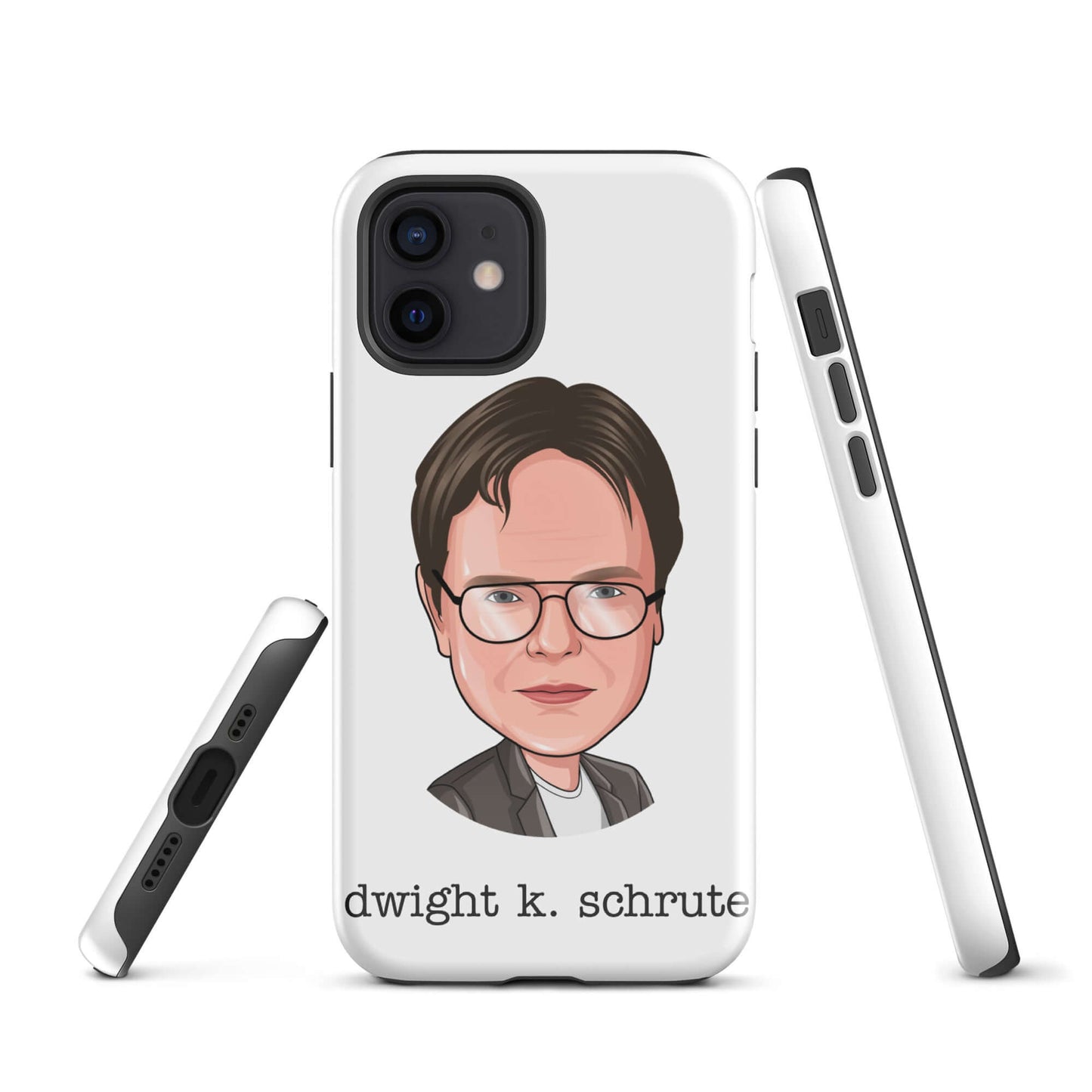 "dwight k. schrute" iPhone case