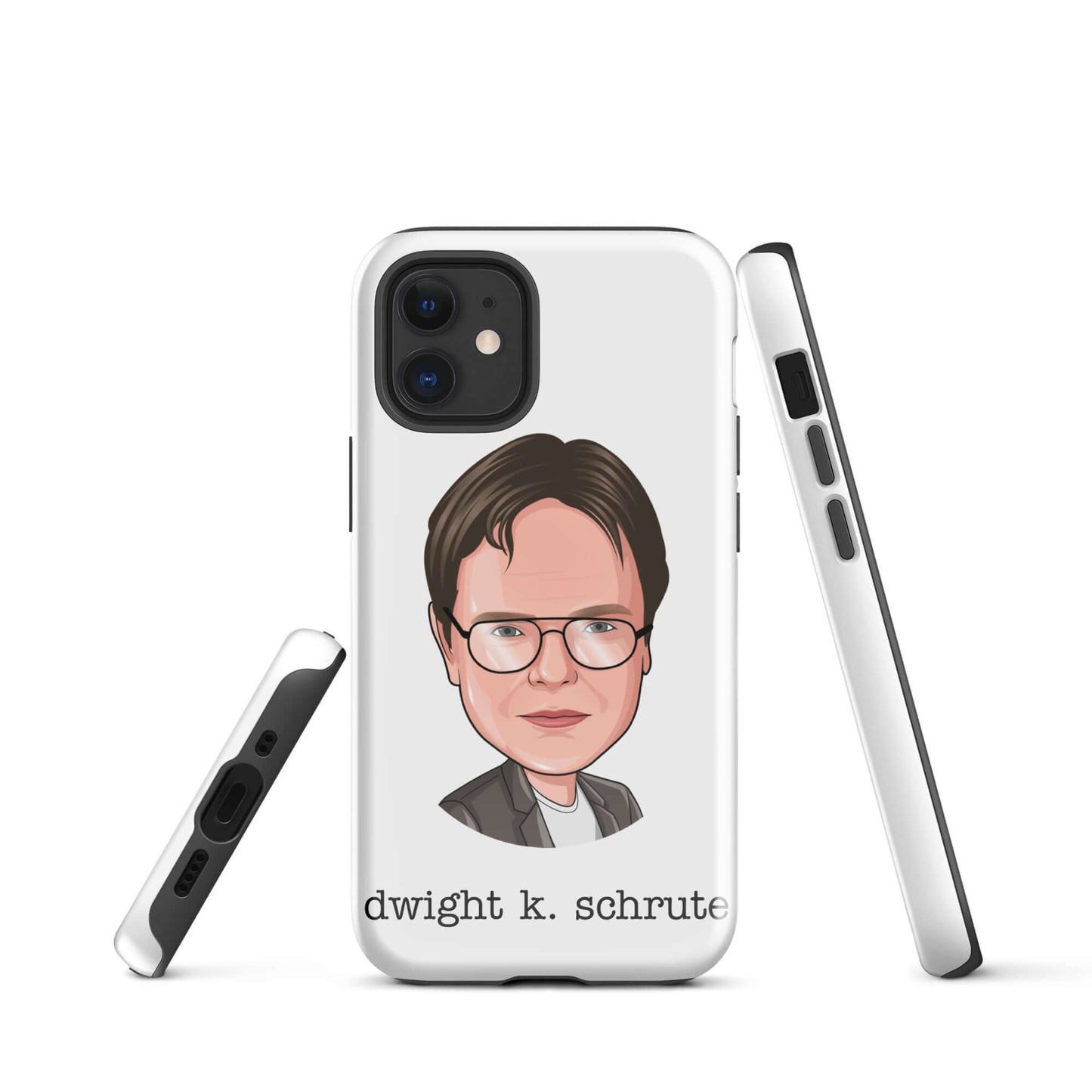 "dwight k. schrute" iPhone case