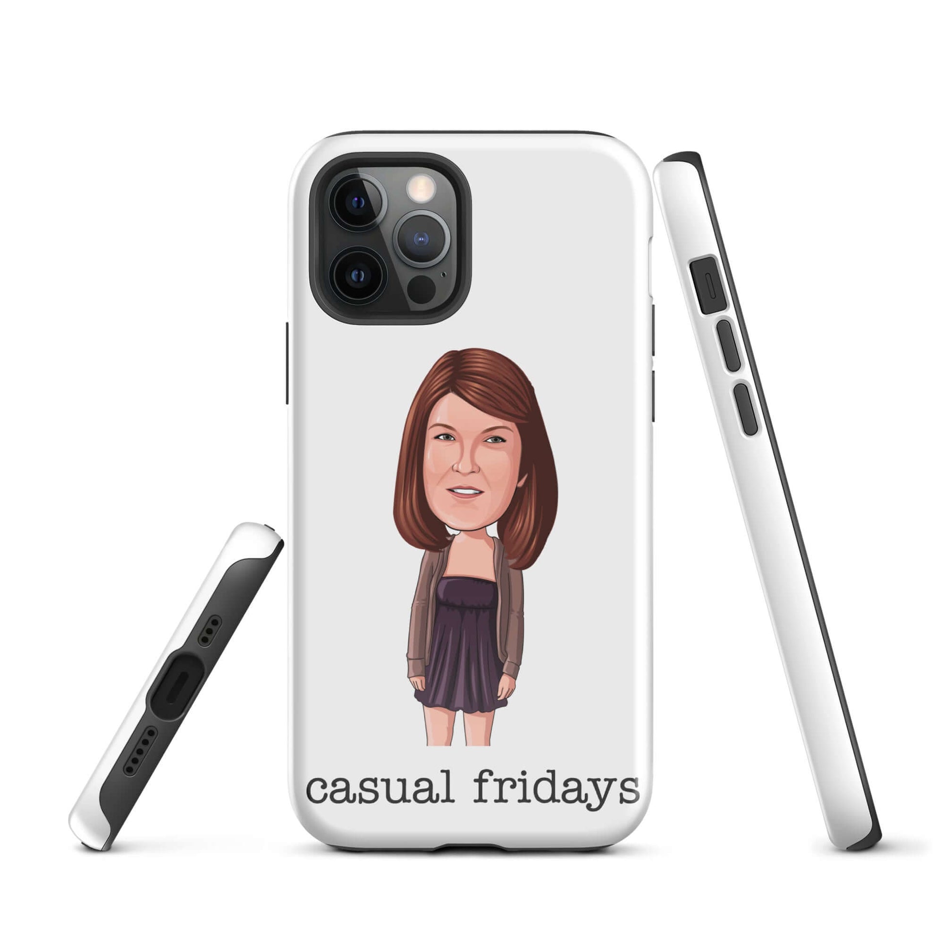 "casual Fridays Meredith" iPhone case Introducing the "Casual Fridays Meredith iPhone Case" – a cheeky and carefree accessory that captures the spirit of Meredith Palmer's laid-back Fridays from "The Office." **Casual Fridays Vibes:** 1. **Dual-Layer Prot