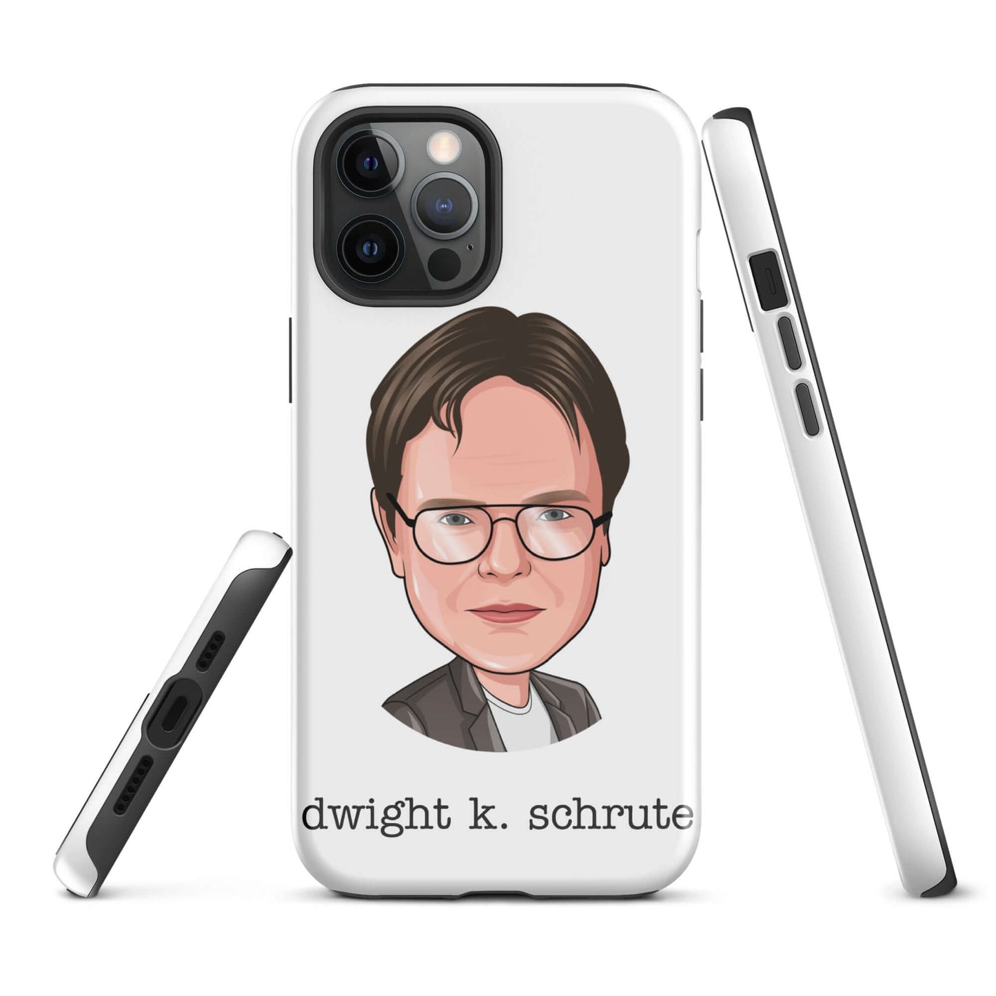 "dwight k. schrute" iPhone case