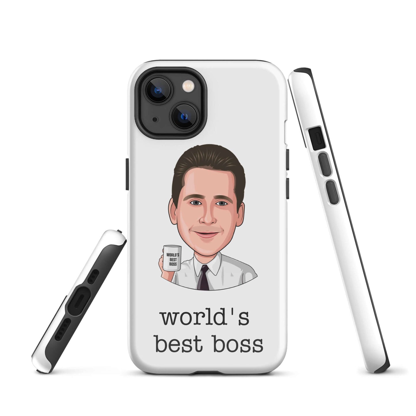 "world's best boss" iPhone case