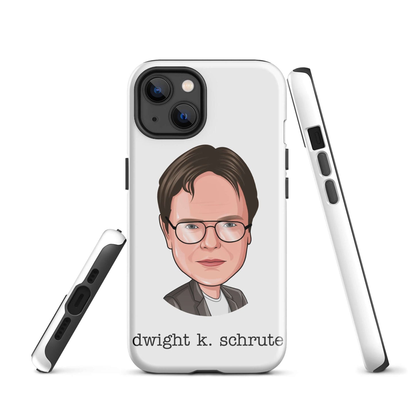 "dwight k. schrute" iPhone case