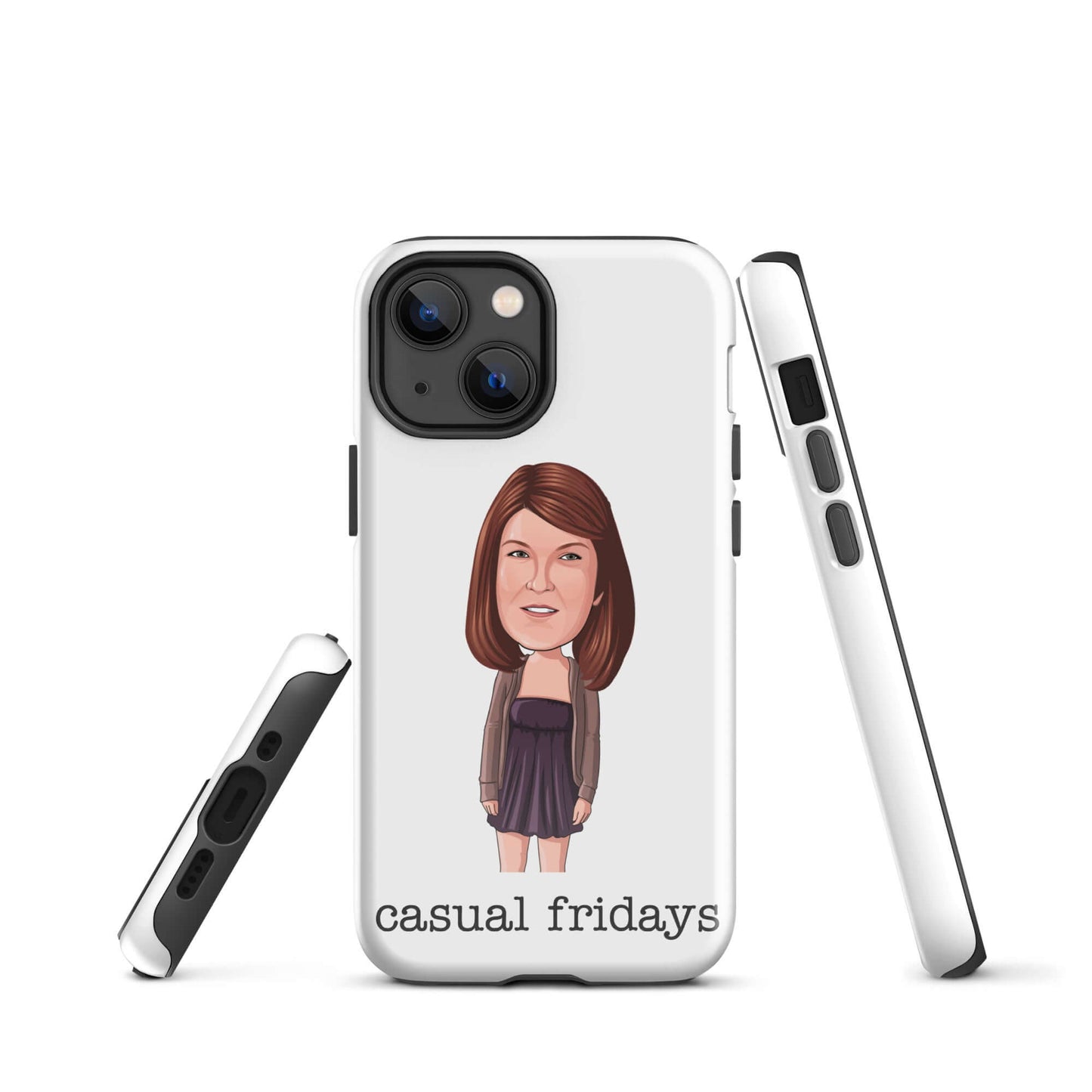 "casual Fridays Meredith" iPhone case Introducing the "Casual Fridays Meredith iPhone Case" – a cheeky and carefree accessory that captures the spirit of Meredith Palmer's laid-back Fridays from "The Office." **Casual Fridays Vibes:** 1. **Dual-Layer Prot