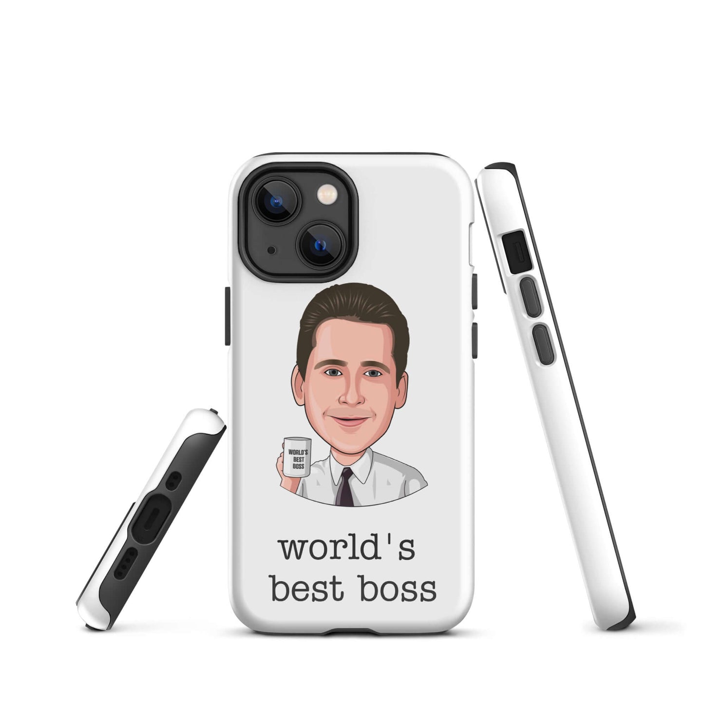 "world's best boss" iPhone case