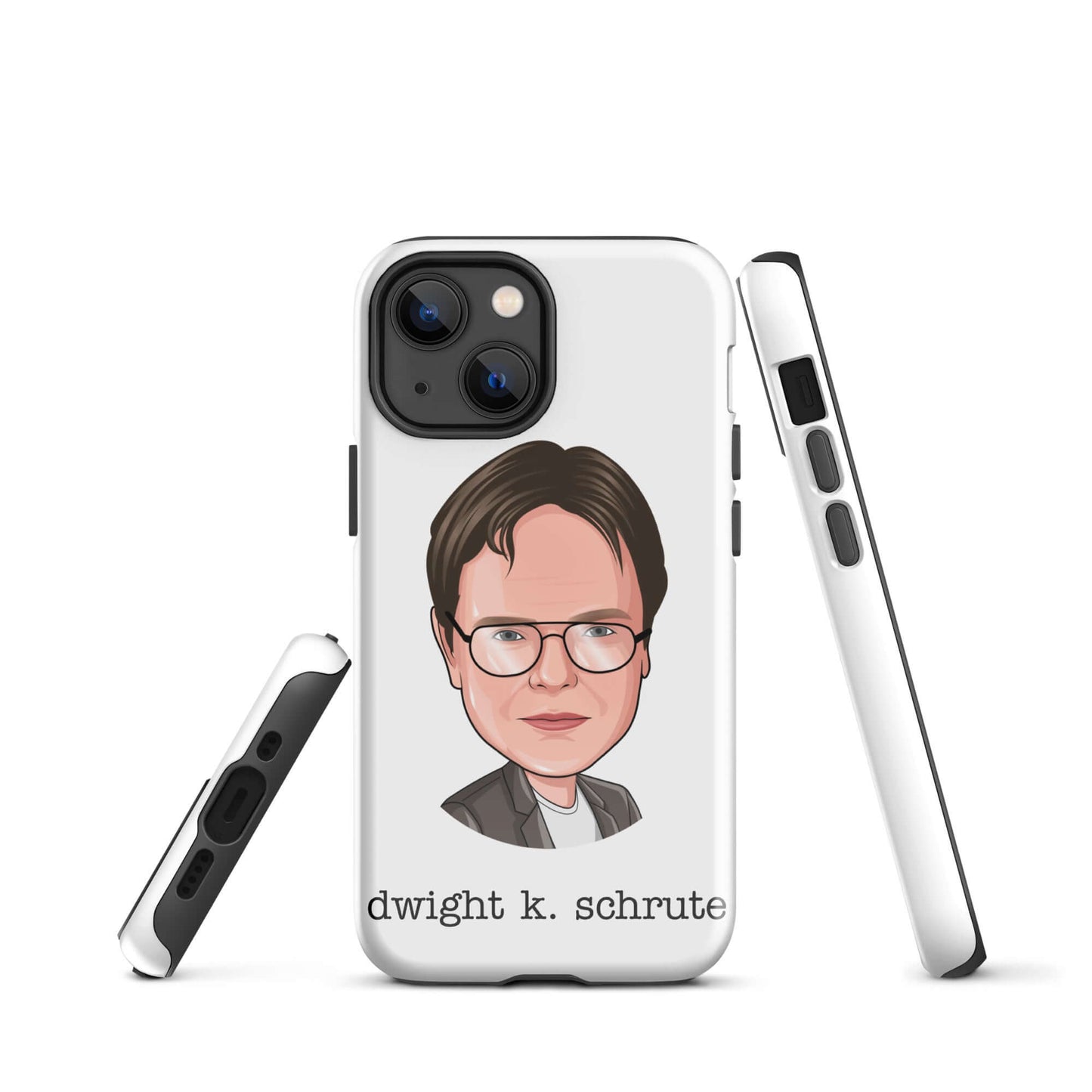 "dwight k. schrute" iPhone case