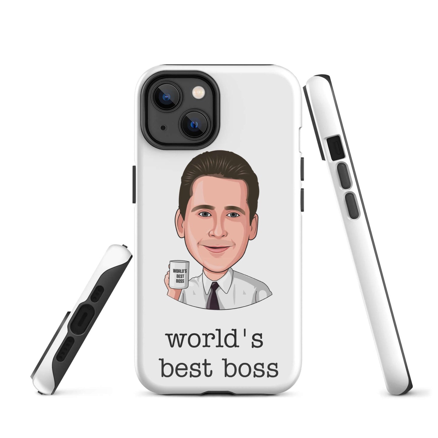 "world's best boss" iPhone case