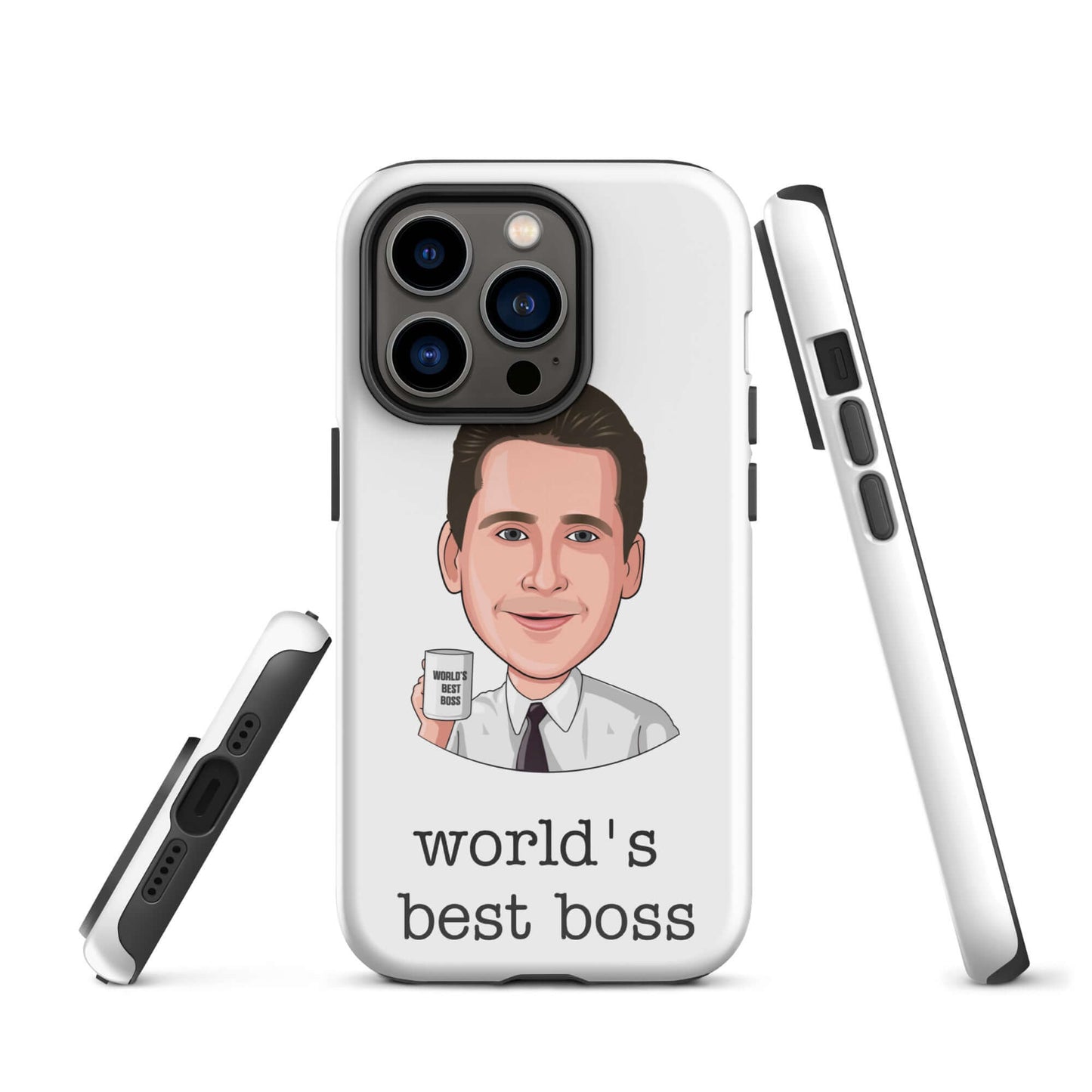 "world's best boss" iPhone case