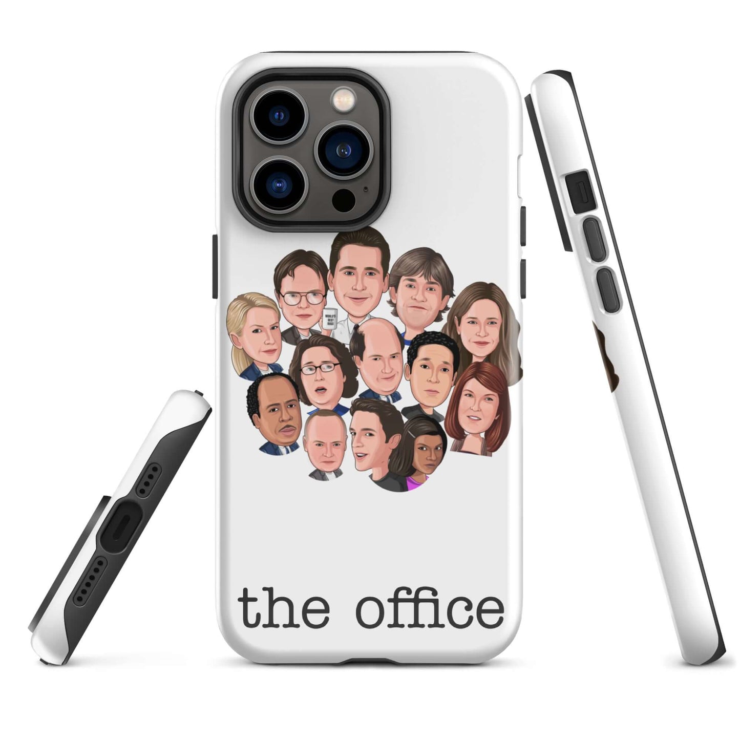 "the office cast" iPhone case