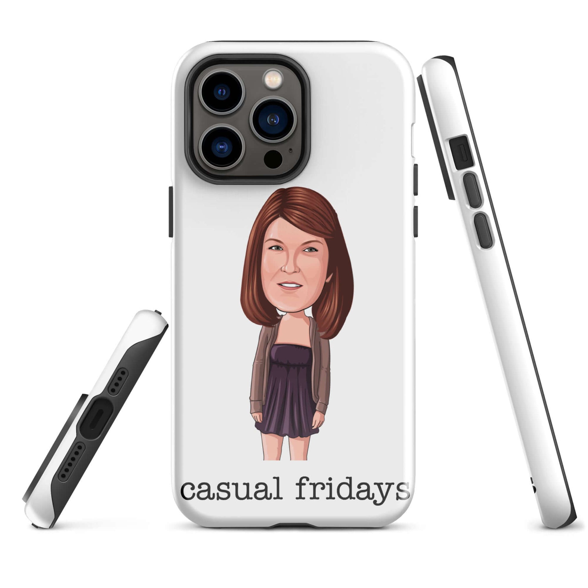 "casual Fridays Meredith" iPhone case Introducing the "Casual Fridays Meredith iPhone Case" – a cheeky and carefree accessory that captures the spirit of Meredith Palmer's laid-back Fridays from "The Office." **Casual Fridays Vibes:** 1. **Dual-Layer Prot