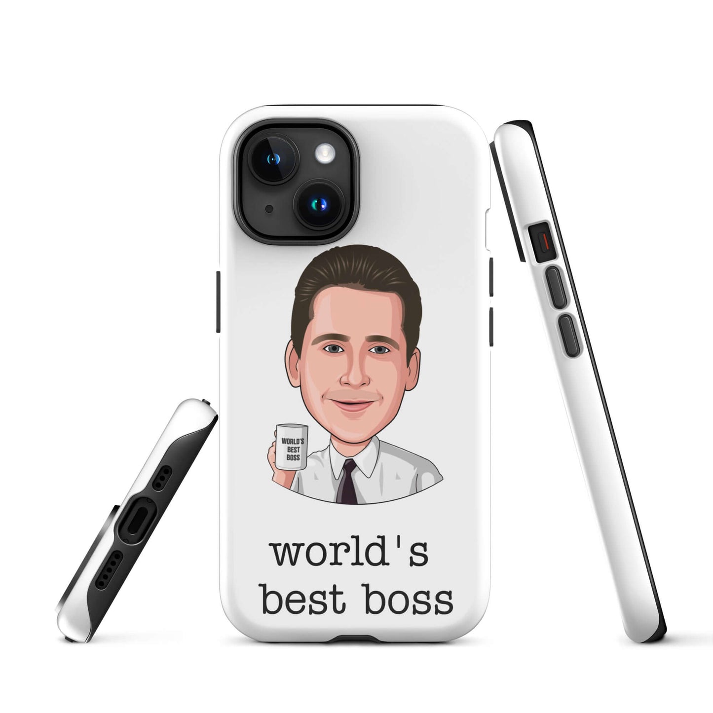 "world's best boss" iPhone case