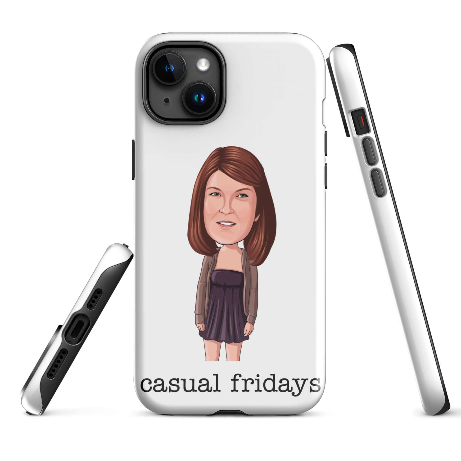 "casual Fridays Meredith" iPhone case Introducing the "Casual Fridays Meredith iPhone Case" – a cheeky and carefree accessory that captures the spirit of Meredith Palmer's laid-back Fridays from "The Office." **Casual Fridays Vibes:** 1. **Dual-Layer Prot