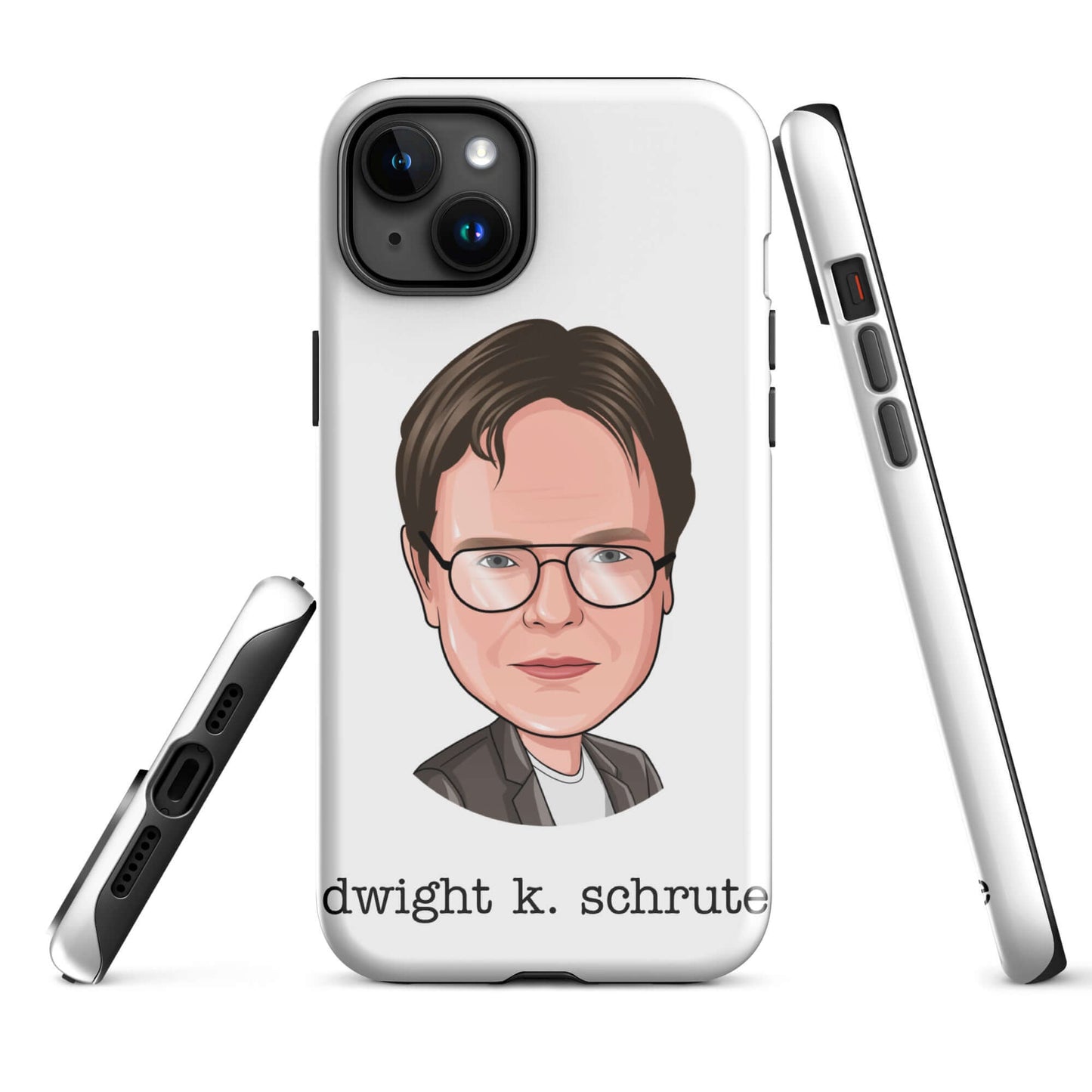 "dwight k. schrute" iPhone case