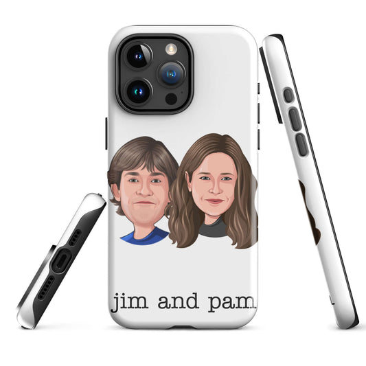 "Jim and pam" Iphone case