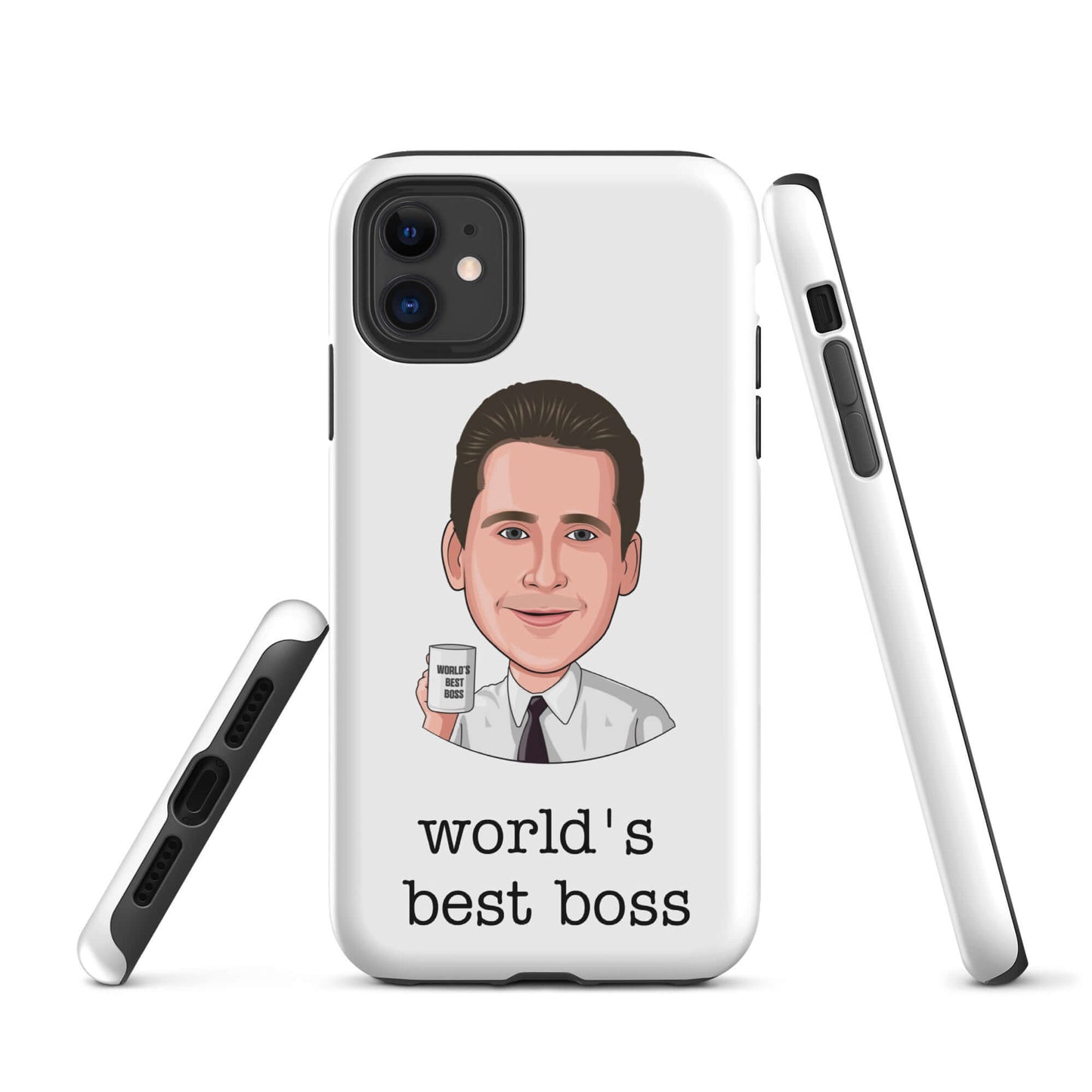 "world's best boss" iPhone case