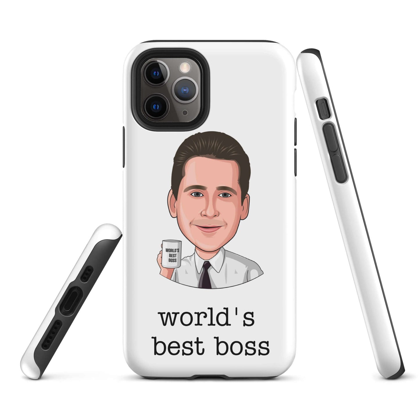 "world's best boss" iPhone case