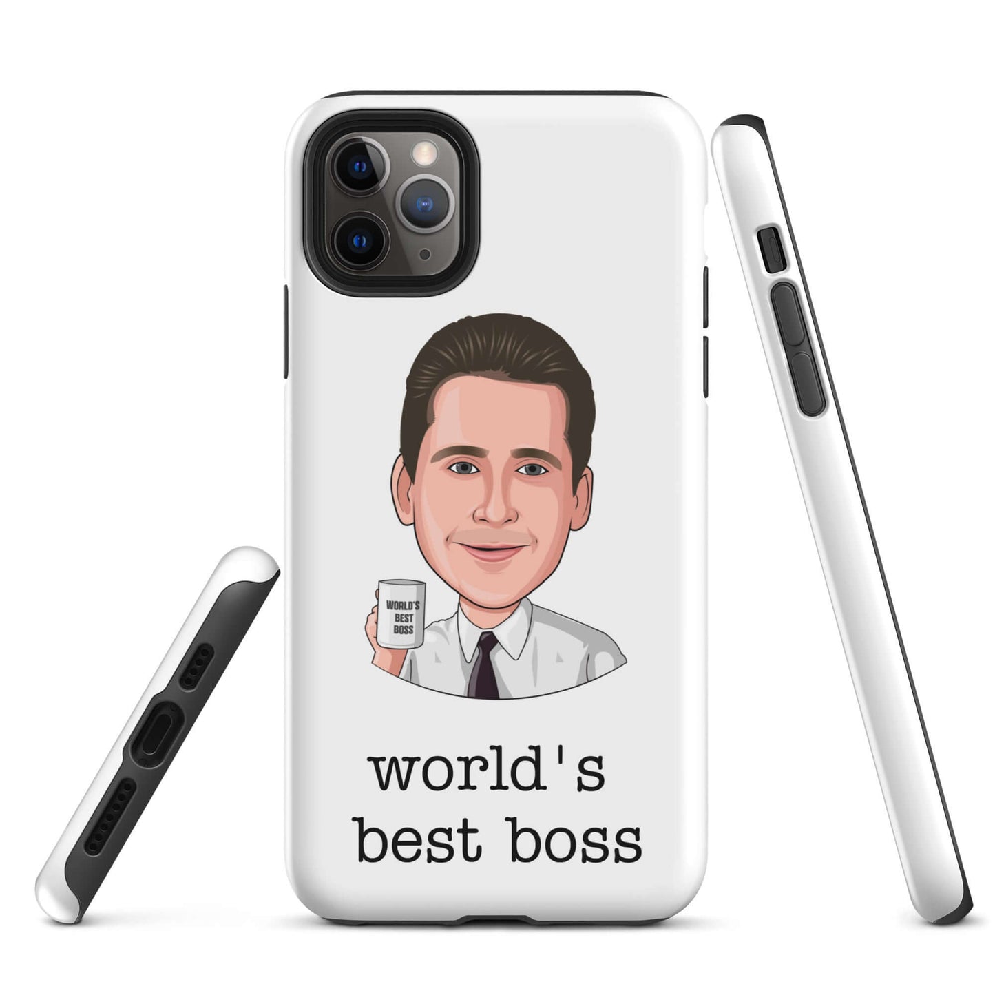 "world's best boss" iPhone case