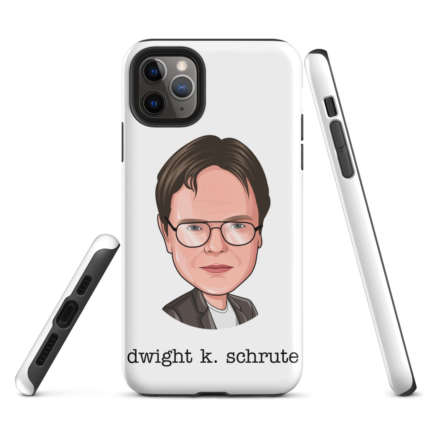 "dwight k. schrute" iPhone case