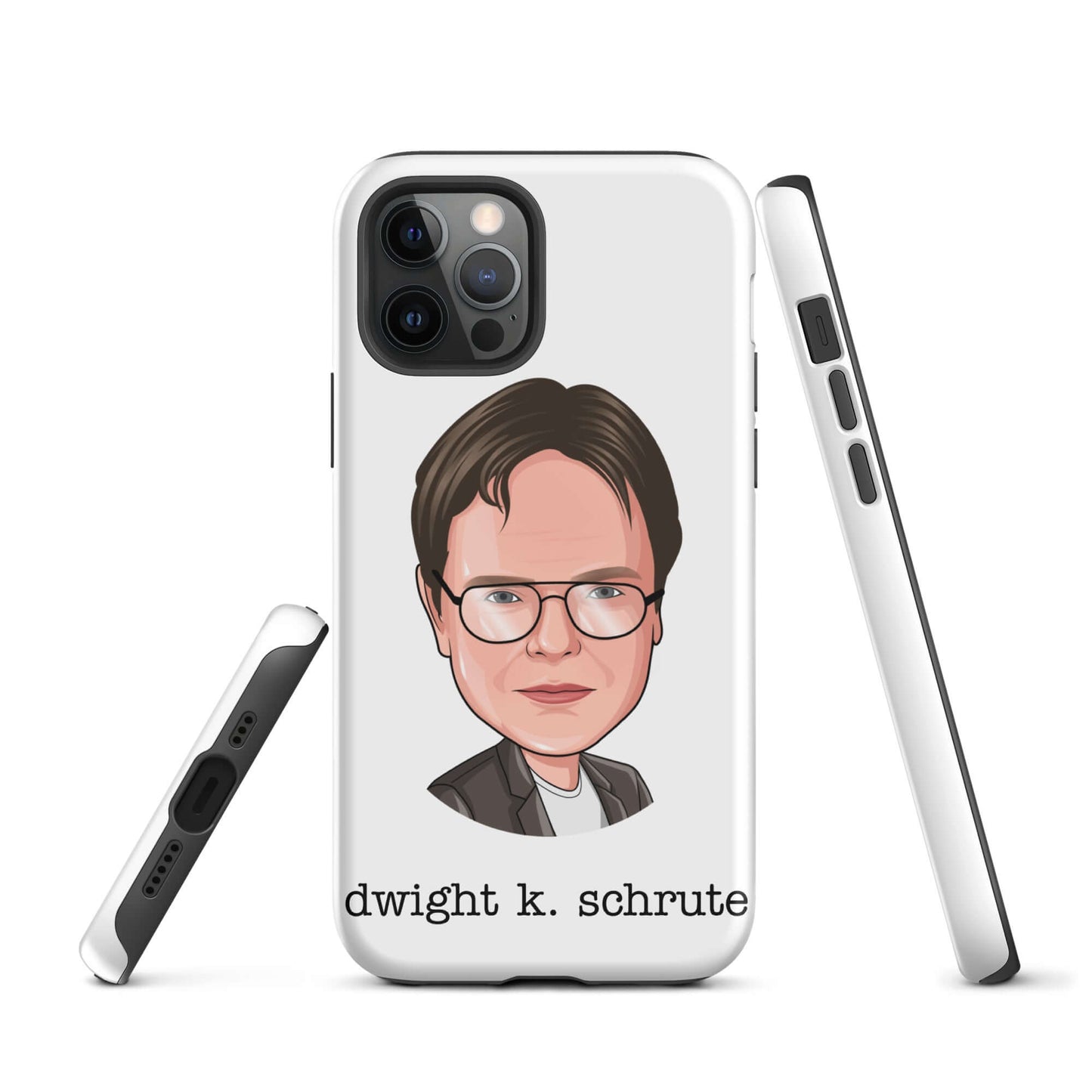 "dwight k. schrute" iPhone case