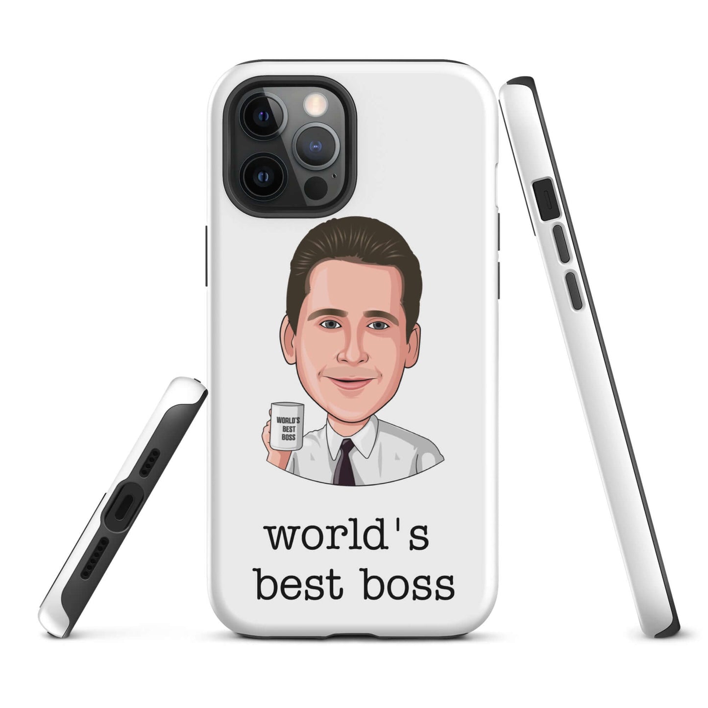 "world's best boss" iPhone case