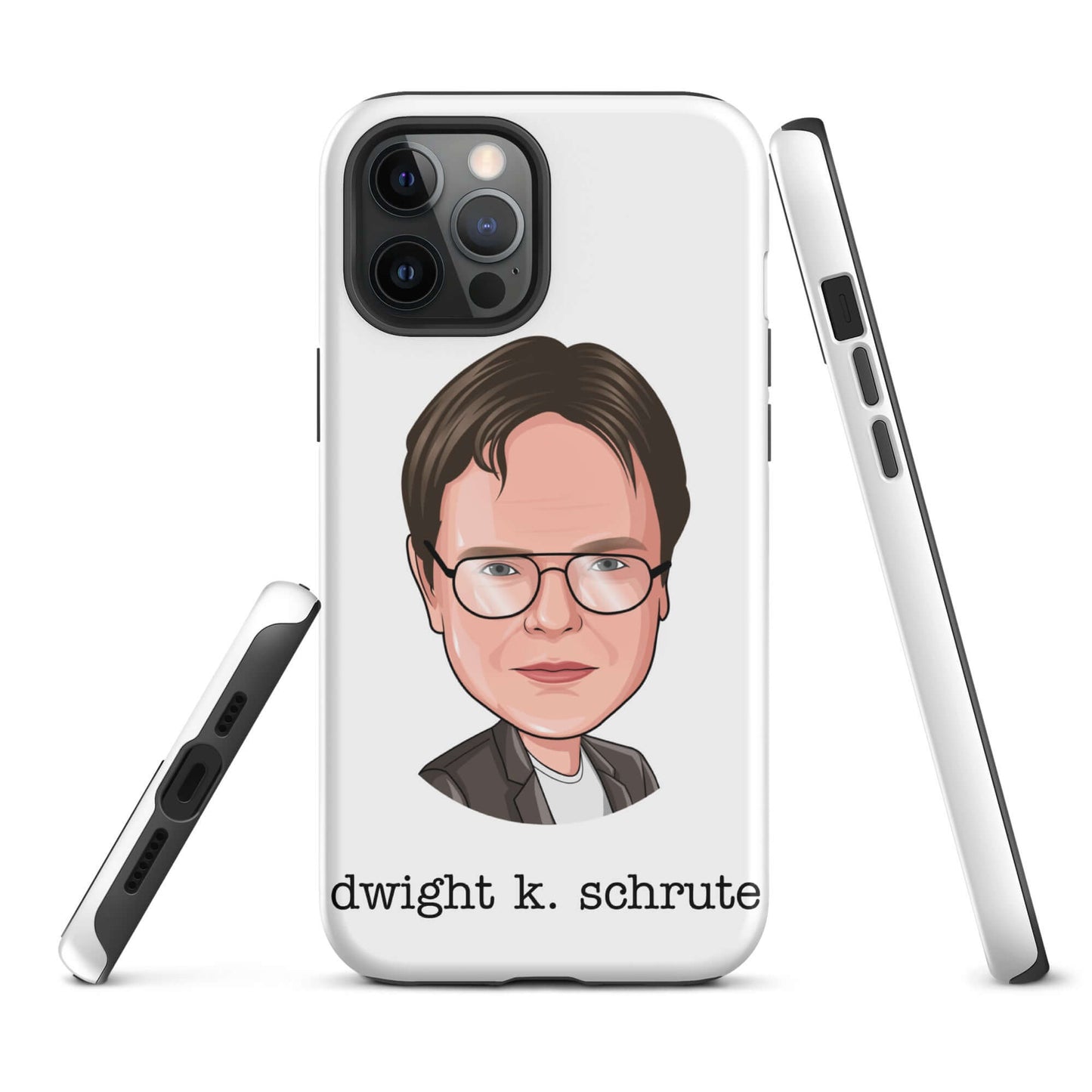 "dwight k. schrute" iPhone case