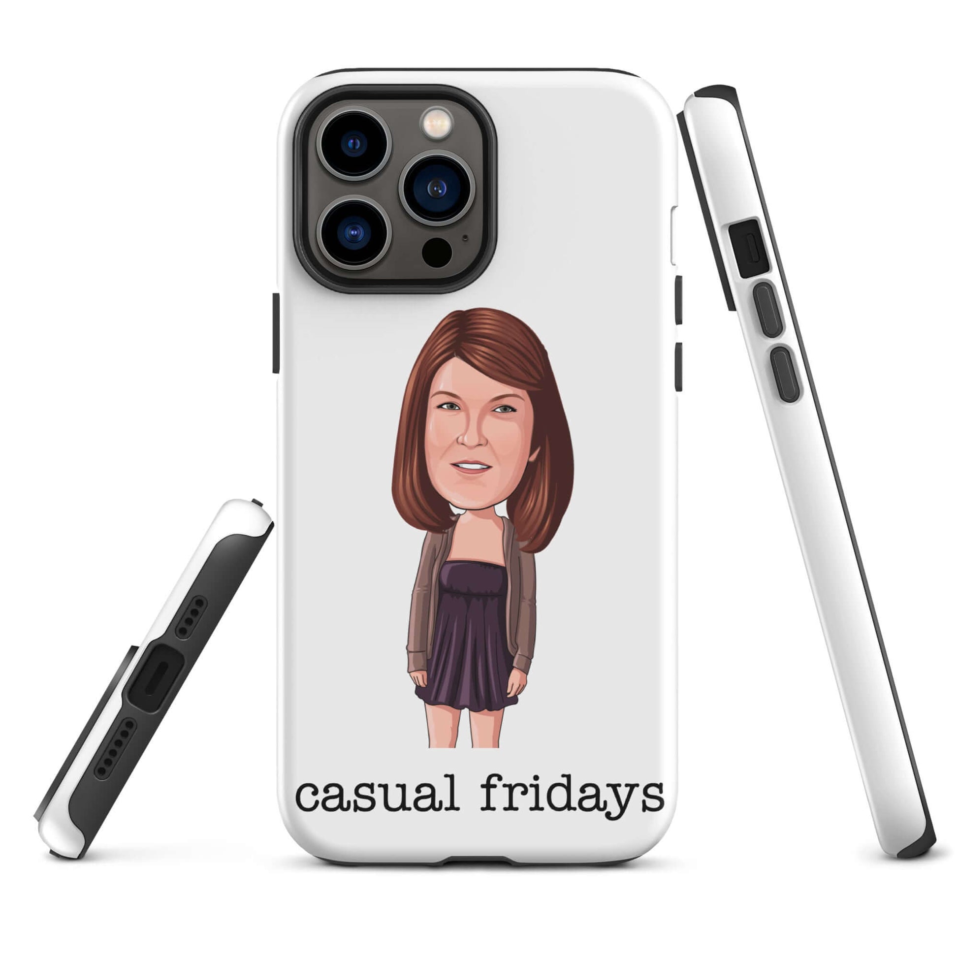 "casual Fridays Meredith" iPhone case Introducing the "Casual Fridays Meredith iPhone Case" – a cheeky and carefree accessory that captures the spirit of Meredith Palmer's laid-back Fridays from "The Office." **Casual Fridays Vibes:** 1. **Dual-Layer Prot