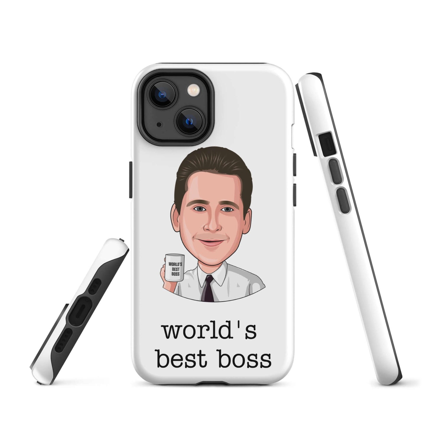 "world's best boss" iPhone case