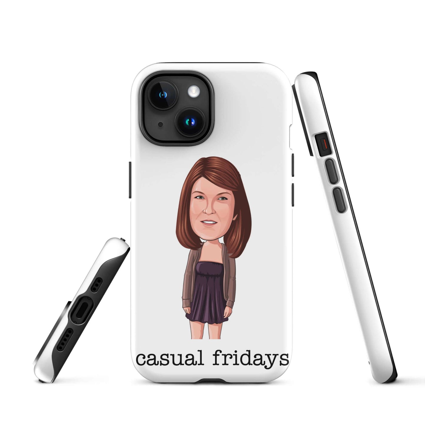 "casual Fridays Meredith" iPhone case Introducing the "Casual Fridays Meredith iPhone Case" – a cheeky and carefree accessory that captures the spirit of Meredith Palmer's laid-back Fridays from "The Office." **Casual Fridays Vibes:** 1. **Dual-Layer Prot