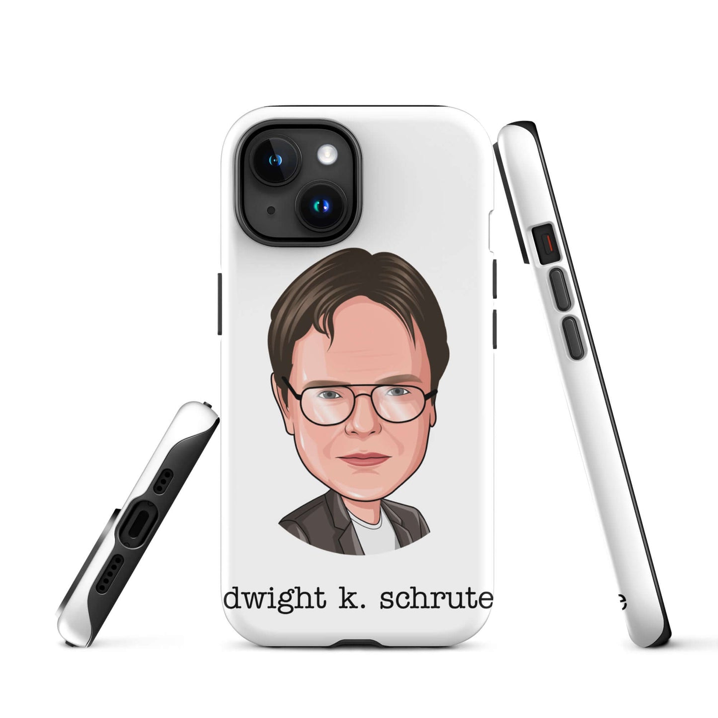 "dwight k. schrute" iPhone case