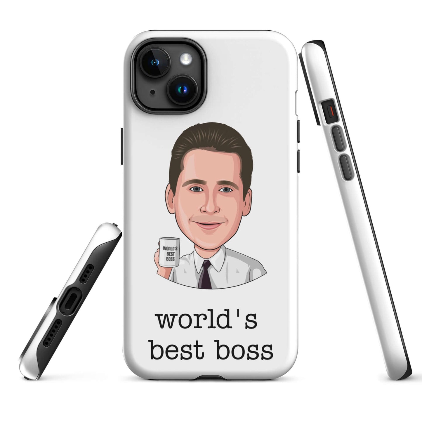 "world's best boss" iPhone case