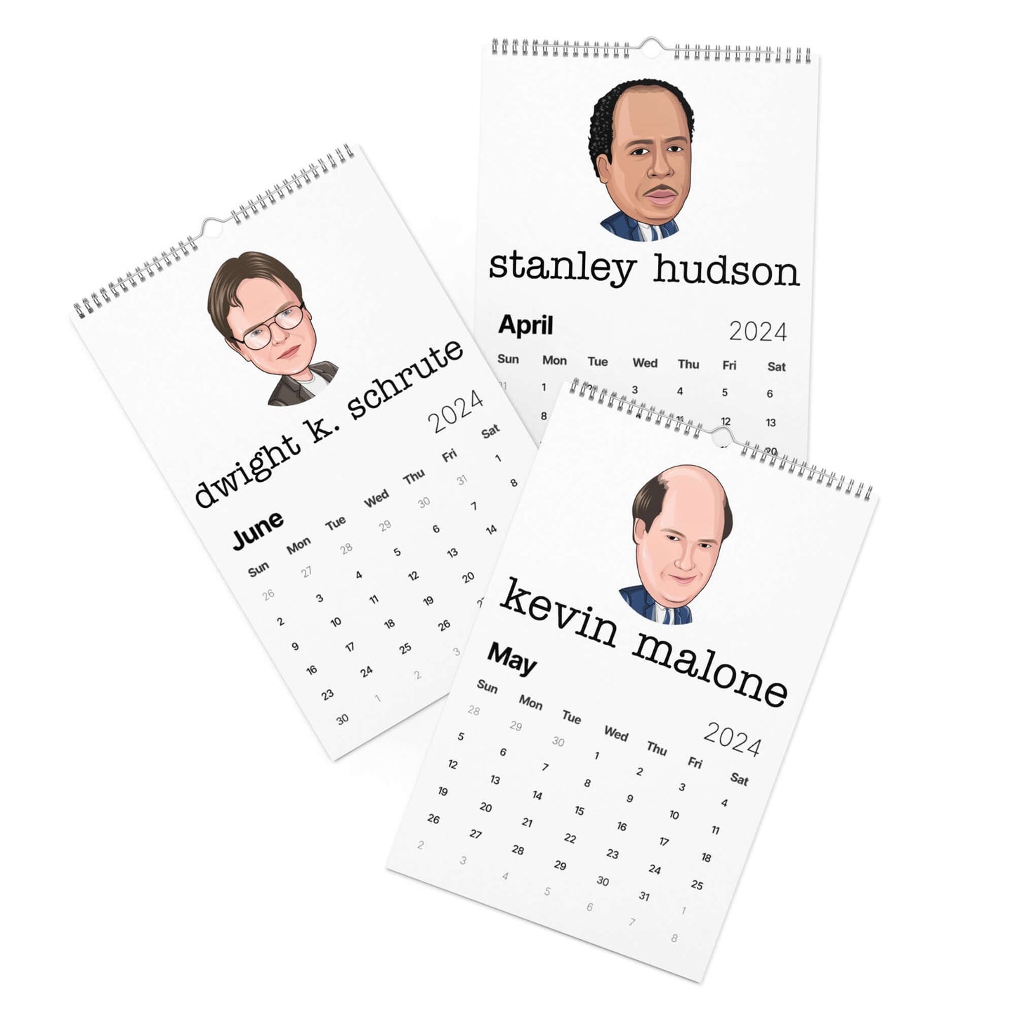 "the office cast" 2024 Wall calendar