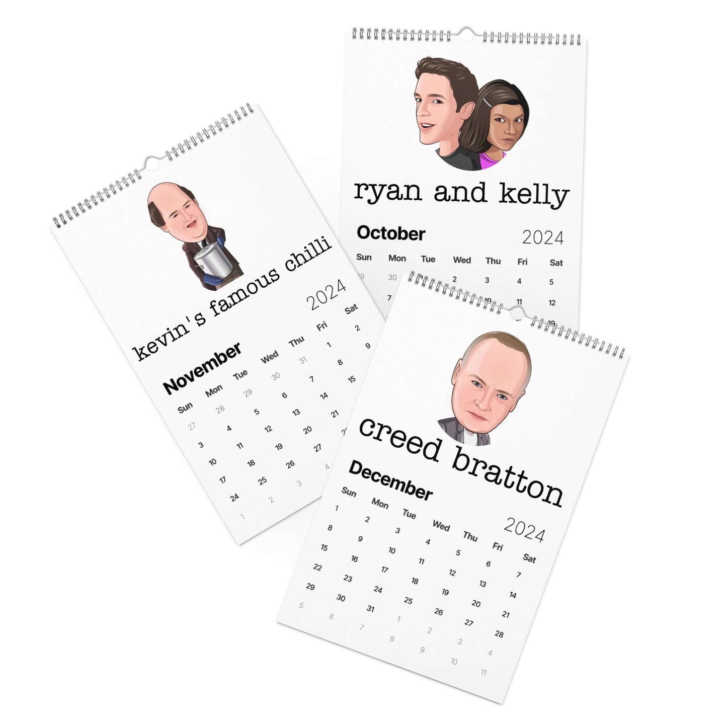 "the office cast" 2024 Wall calendar