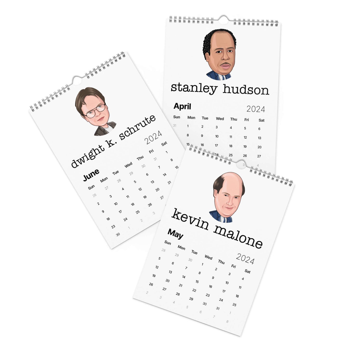 "the office cast" 2024 Wall calendar